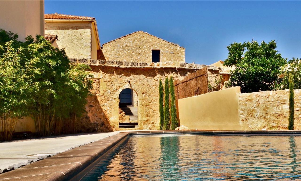 Almyrida Sands Luxury Stone Villa Xirostérnion المظهر الخارجي الصورة