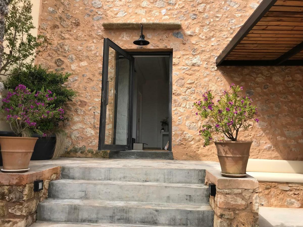 Almyrida Sands Luxury Stone Villa Xirostérnion المظهر الخارجي الصورة