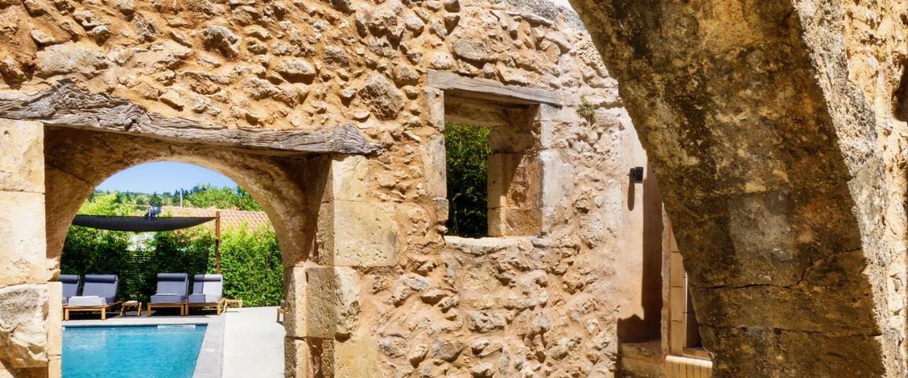Almyrida Sands Luxury Stone Villa Xirostérnion المظهر الخارجي الصورة