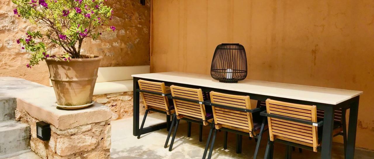Almyrida Sands Luxury Stone Villa Xirostérnion المظهر الخارجي الصورة