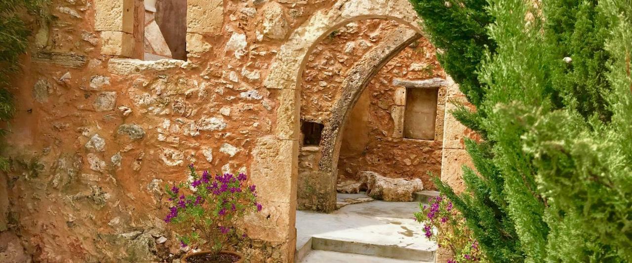 Almyrida Sands Luxury Stone Villa Xirostérnion المظهر الخارجي الصورة
